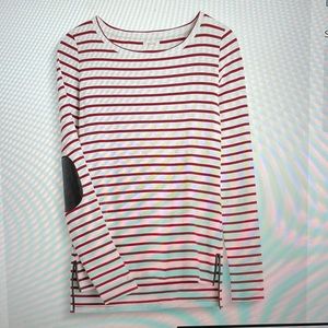 Women’s Pixley Greenwich Striped Knit Top Size Medium. Very good condition.